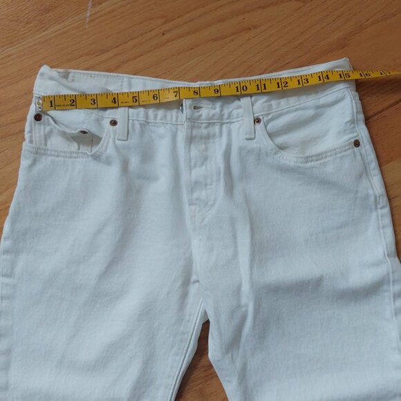 Levi's 501 CT Women's White Jeans - Picture 11 of 11